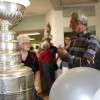 HUNDREDS MEET STANLEY IN VIKING: Darryl comes back home with the Stanley Cup!