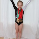 Gymnast ends season successfully