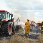 Viking, Bruce, Kinsella fire departments busy due to dry conditions/wind assisting fires