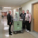 Donation brings food cart to centre