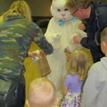 EASTER BUNNY VISITS