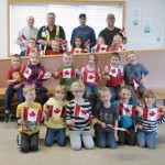 LIONS PRESENT CANADA DAY FLAGS