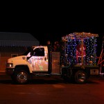 WARM WEATHER ADDS TO ANNUAL LIGHTS PARADE