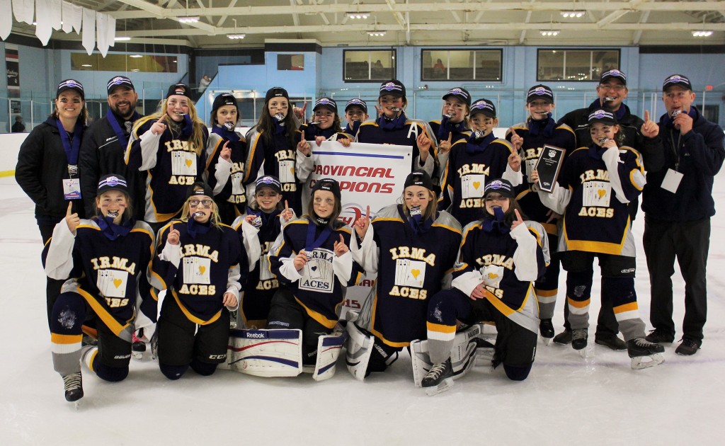 IRMA PEEWEE GIRLS CHAMPIONS