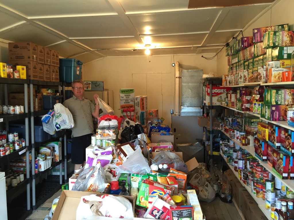 GENEROUS DONATIONS FILL SHELVES