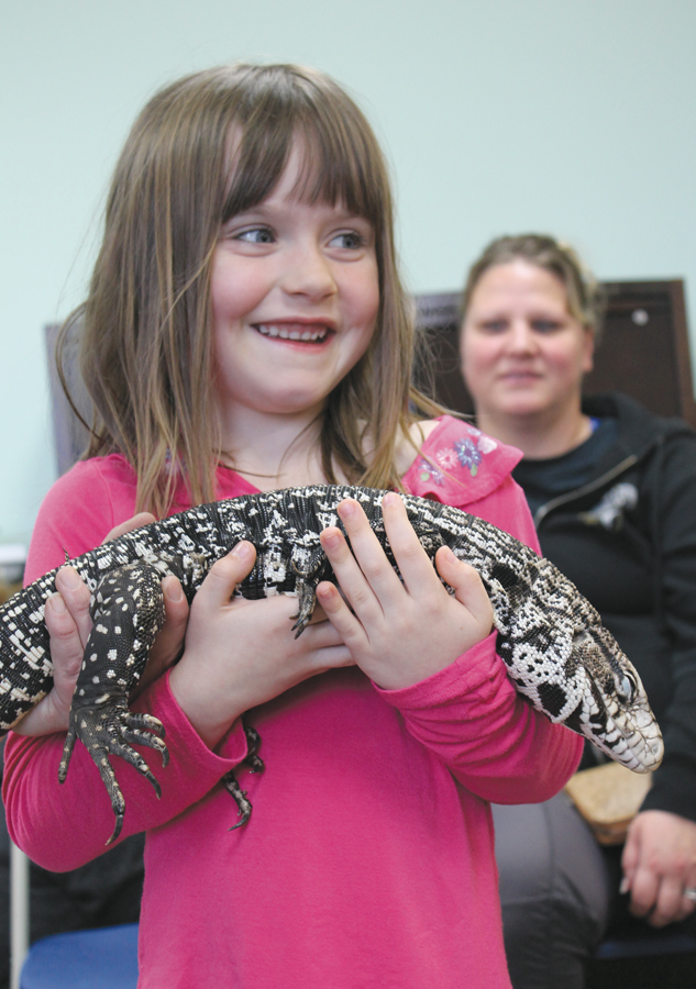 It’s a zoo at Viking Municipal Library!
