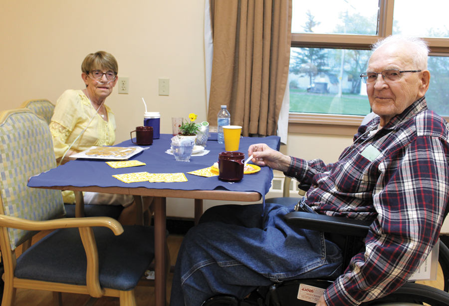 Lots of guests attend Extendicare Viking’s annual Spring Tea