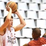 Brett Jakubec trains at Euro Pro Basketball Camp in Spain