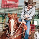 Kaitlin Haeberle rallies to win the LRA Jr. Barrel Racing Championship after loss of horse