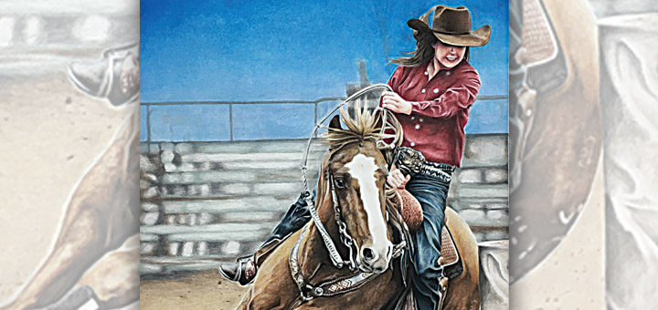 Artist wins scholarship, cash from Stampede poster contest