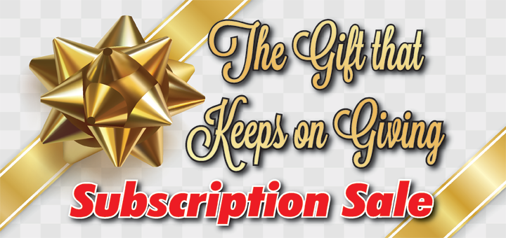 Gift that Keeps on Giving Subscription Sale!