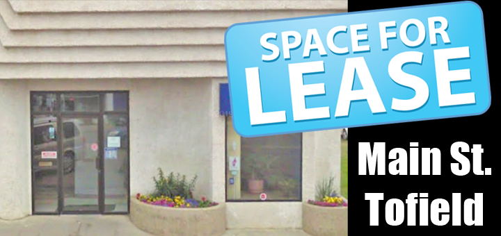 Office Space For Lease in Tofield – Available Immediately