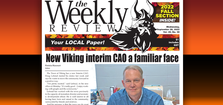 New Viking interim CAO a familiar face – this week’s paper is out now!