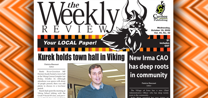 Kurek hosts town hall / New Irma CAO – this week’s paper is out now!