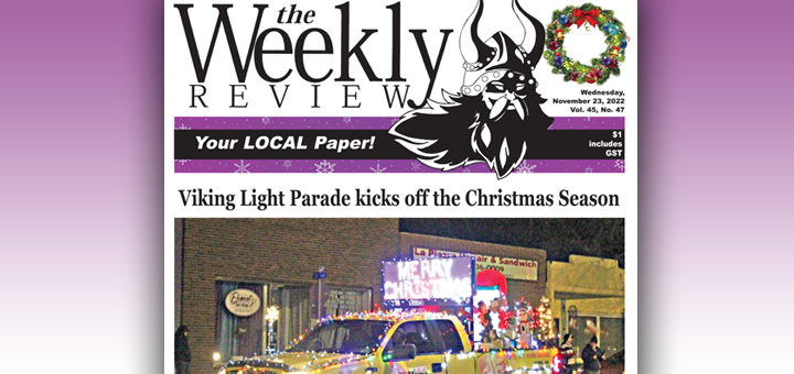 Viking Light Parade kicks off holiday season – check out this week’s paper!