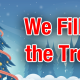 We raised $3,500 for our ‘Fill the Tree’ campaign! Thank you!