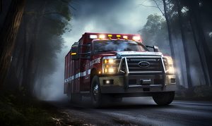 ambulance on the way, ai generative