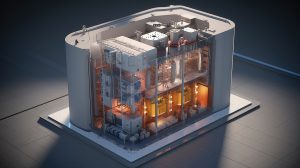 reactor small modular nuclear ai generated